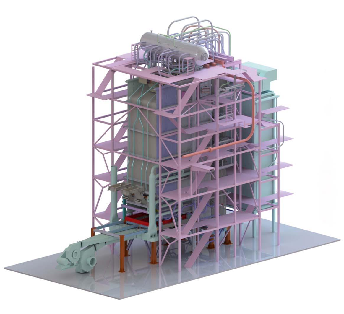 Паровий котел Е-25-3,9-440Д