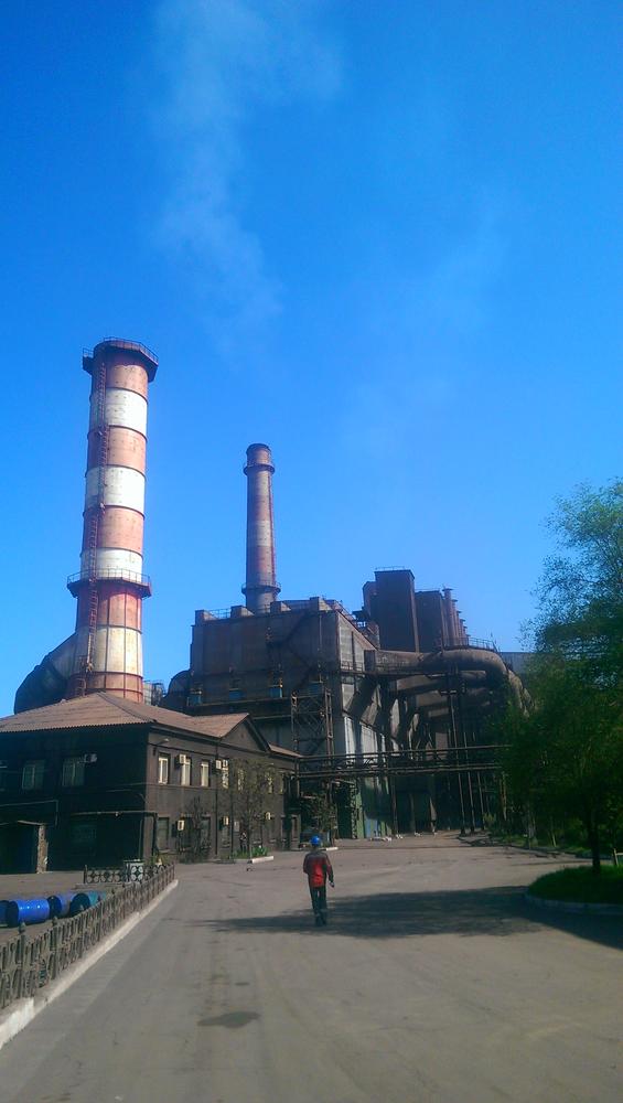 Очищення запилених димових газів від діоксиду сірки (SO2)